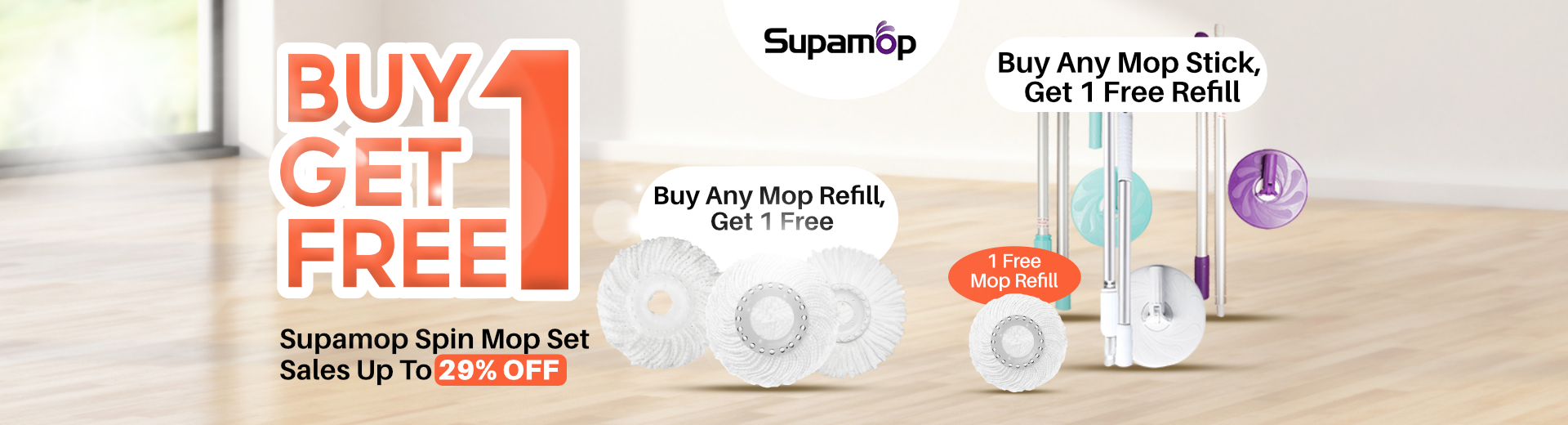 Supamop Buy1Free 1
