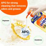 [2Pcs/Set] Magic Amah - Vitamin-E Dishwashing Liquid APG Vitamin E Detergent 1000g/Pc