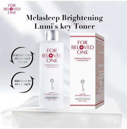 [SG Official Distributor] FOR BELOVED ONE - Taiwan Melasleep Brightening Lumi`s Key Toner 200ML