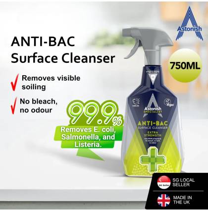 [Made in UK] Astonish Specialist C6700 Extra Strength Antibacterial Surface Cleanser 750ml